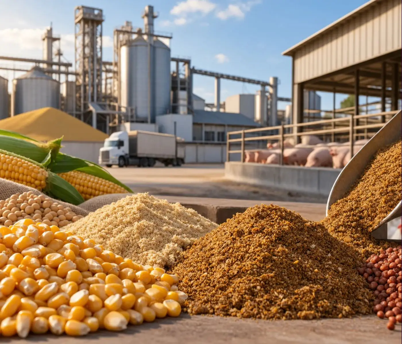 DDG, farelo de soja e sorgo ampliam opções para reduzir pressão do custo da ração bovina